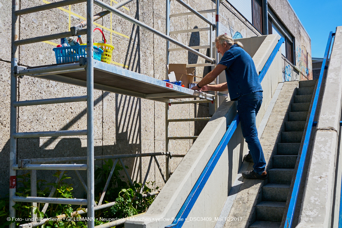 21.03.2017 - Abrissbaustelle Quiddezentrum in Neuperlach